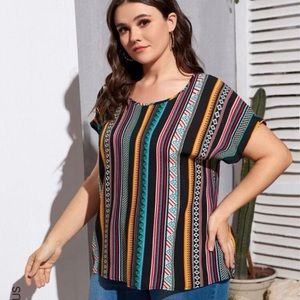 SHEIN tribal top